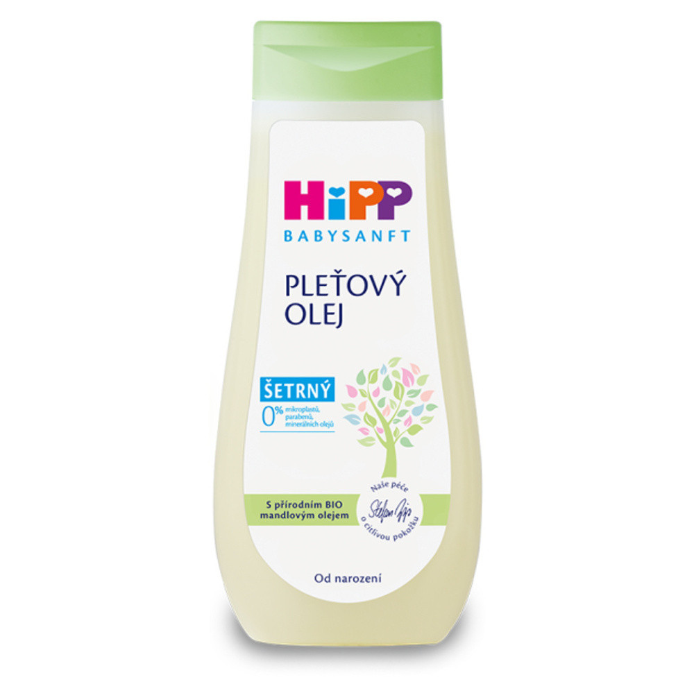 HiPP BabySanft Přírodní pleťový olej 200 ml