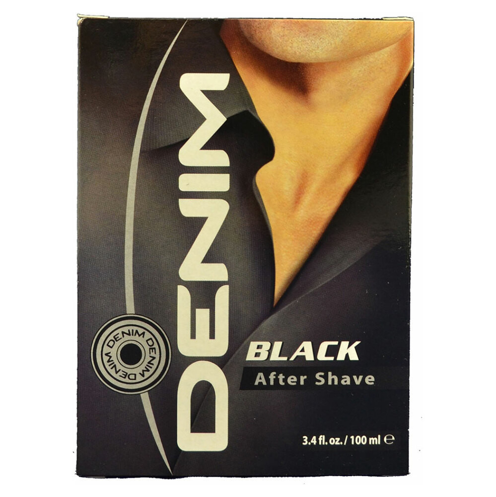 DENIM Black voda po holení 100 ml, poškozený obal