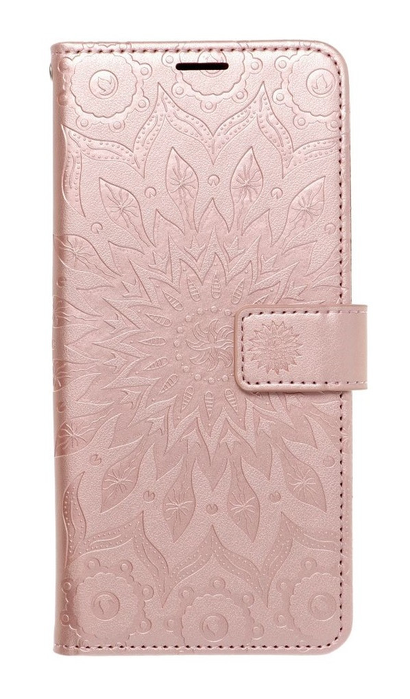 Pouzdro TopQ Xiaomi Redmi 14C knížkové Mandala růžová 133350