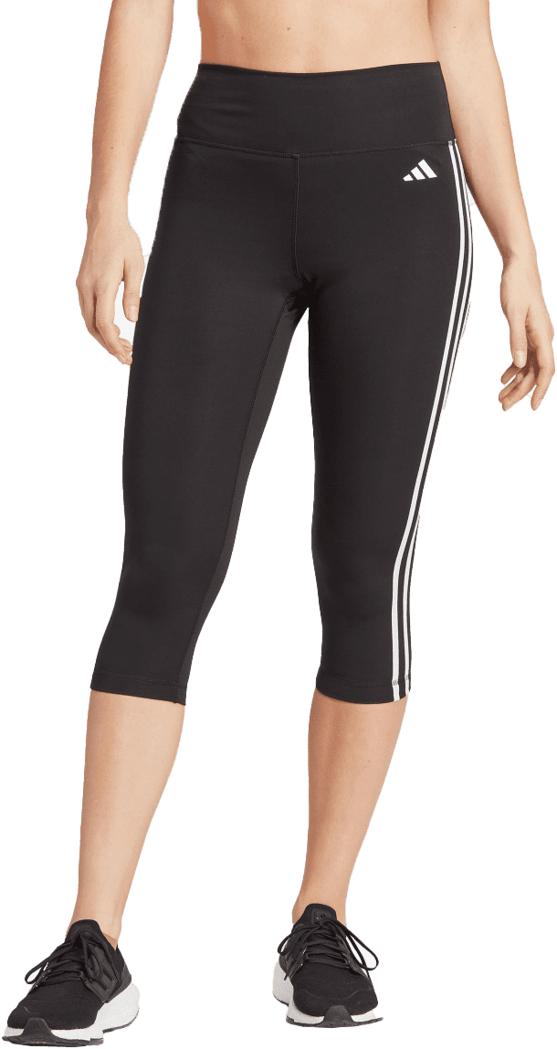 Legíny adidas  Train Essentials 3-Stripes High-Waisted 3/4