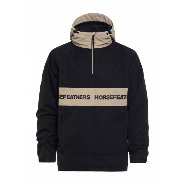 Horsefeathers GORDIE Pánská lyžařská/snowboardová bunda, černá, velikost