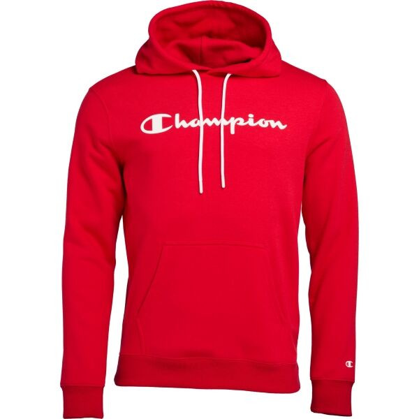 Champion AMERICAN CLASSICS HOODED SWEATSHIRT Pánská mikina, červená, velikost