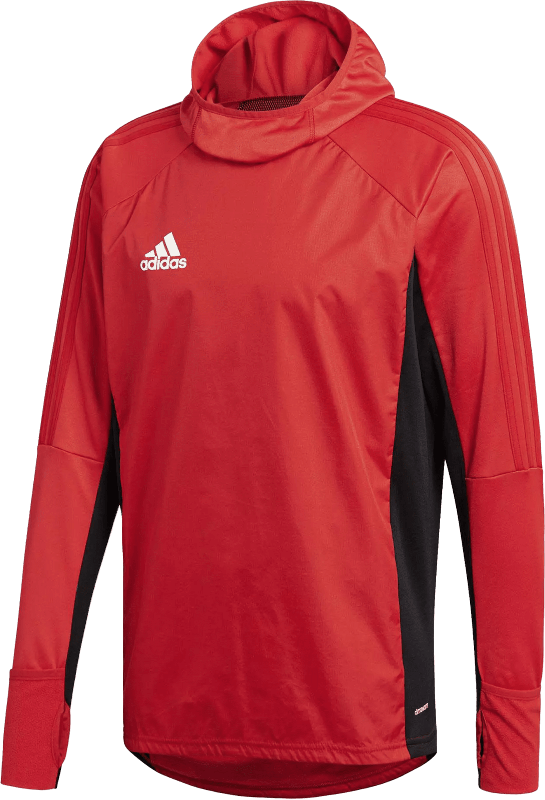 Mikina s kapucí adidas  Tiro 17 Warm Top hoody