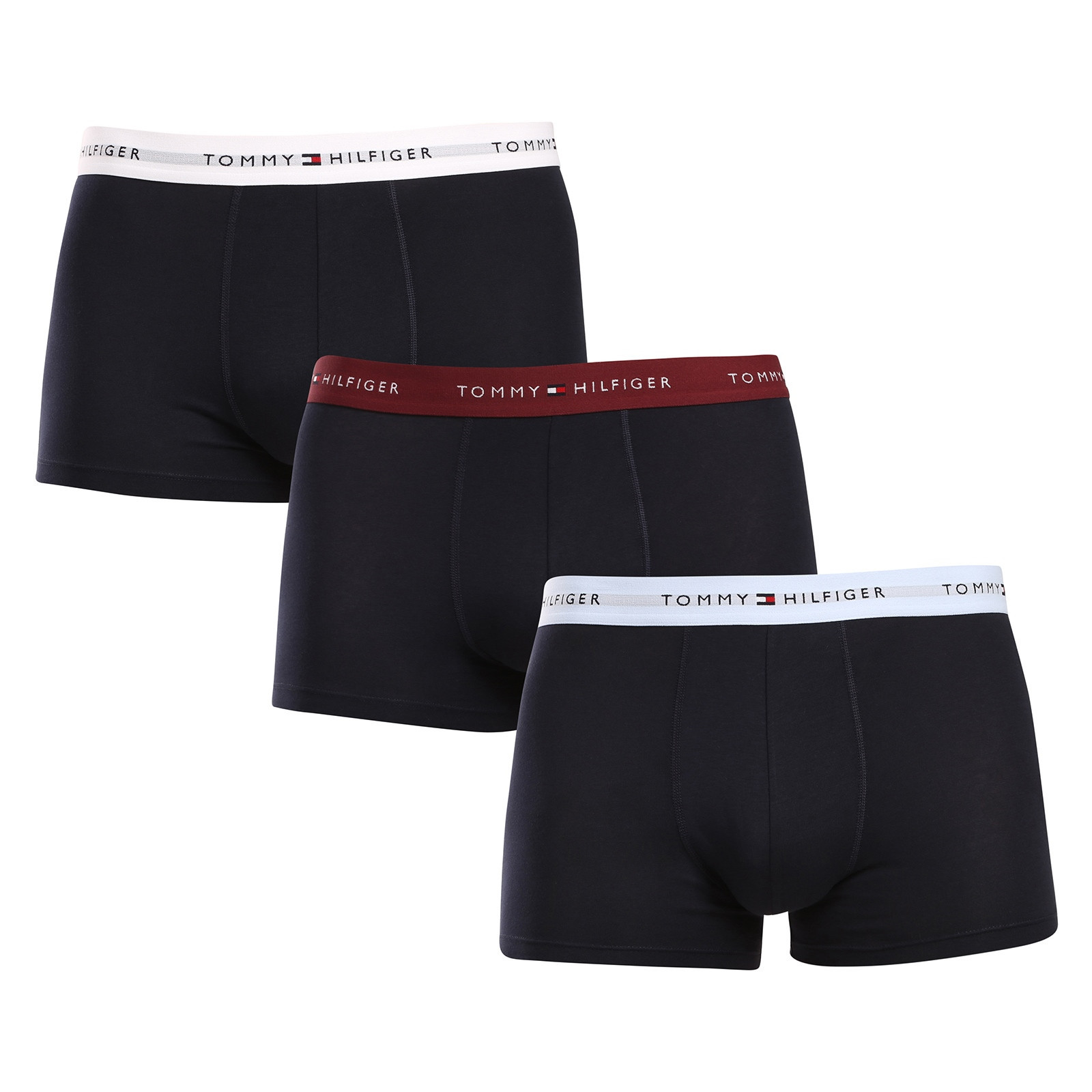 3PACK pánské boxerky Tommy Hilfiger tmavě modré (UM0UM02763 0Y0) M, trenky / trenýrky