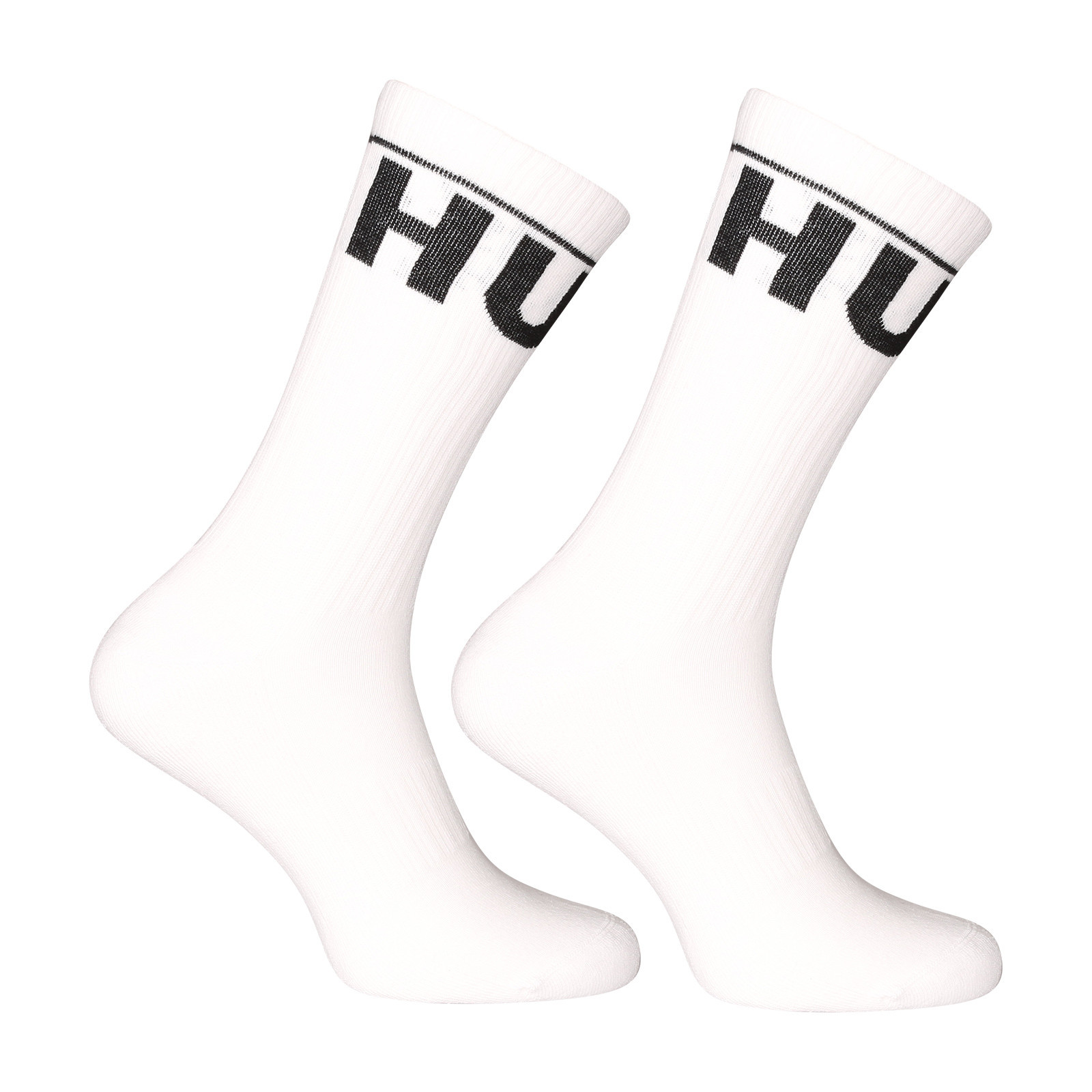 2PACK ponožky Hugo vysoké bílé (50510647 100) L