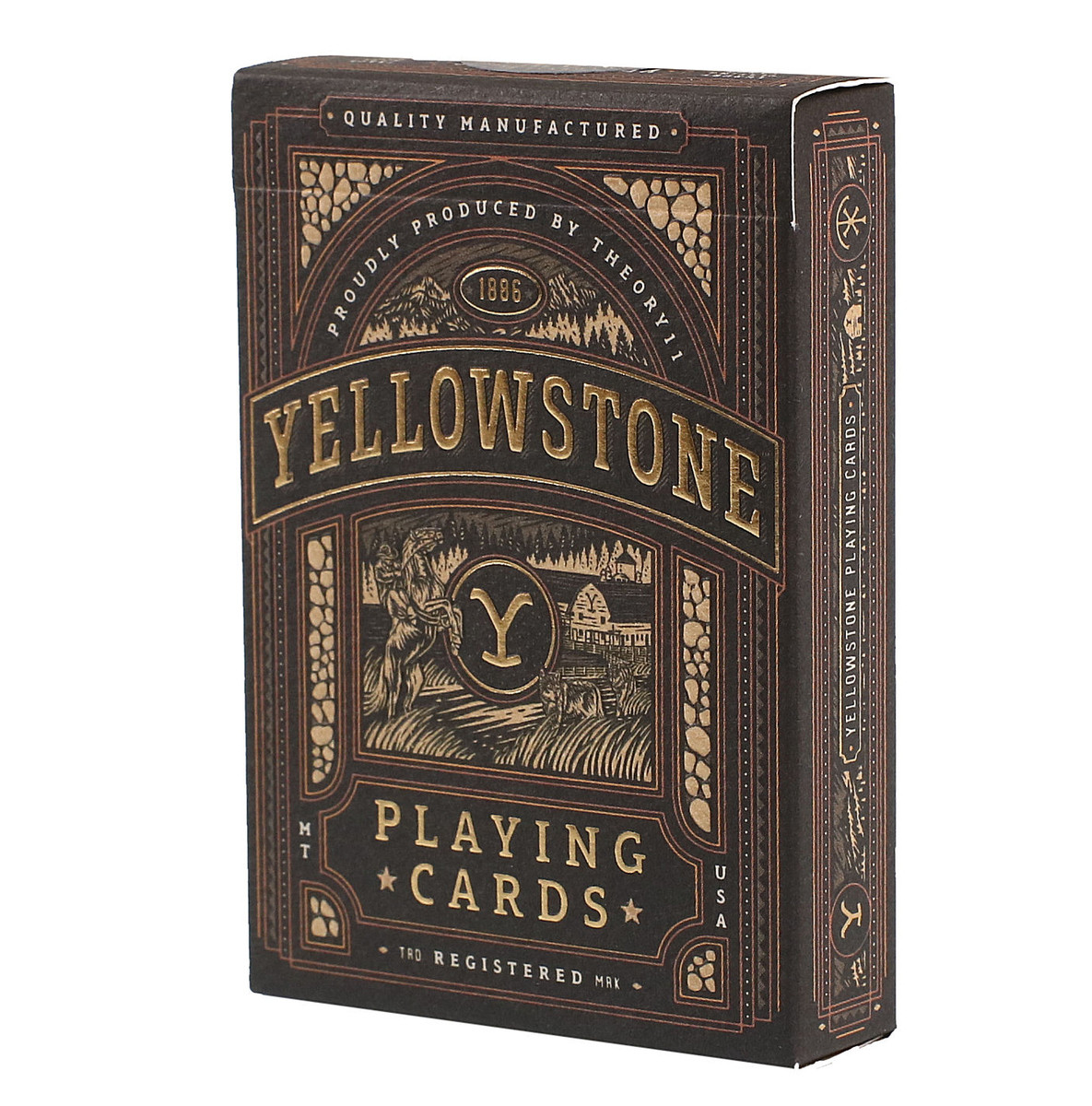 hrací karty Yellowstone