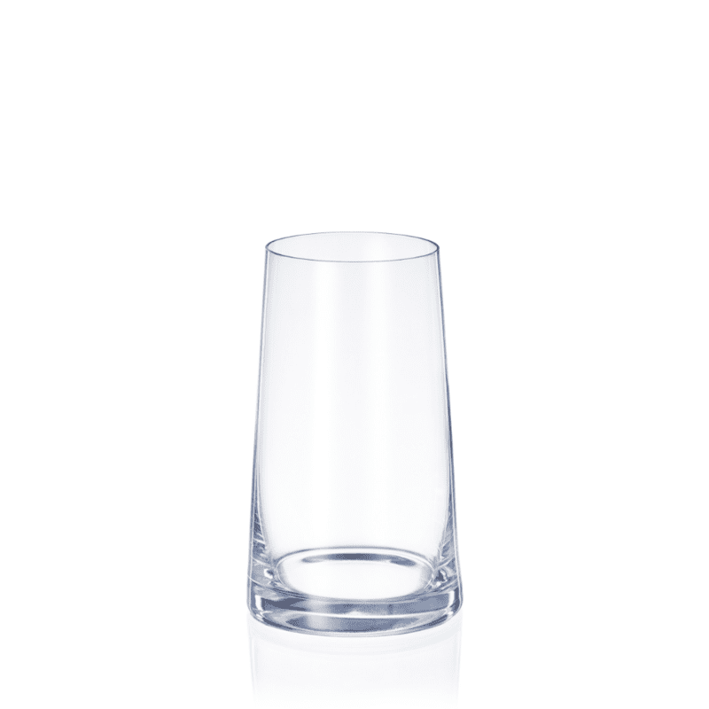 Crystalex skleněná váza 18 cm