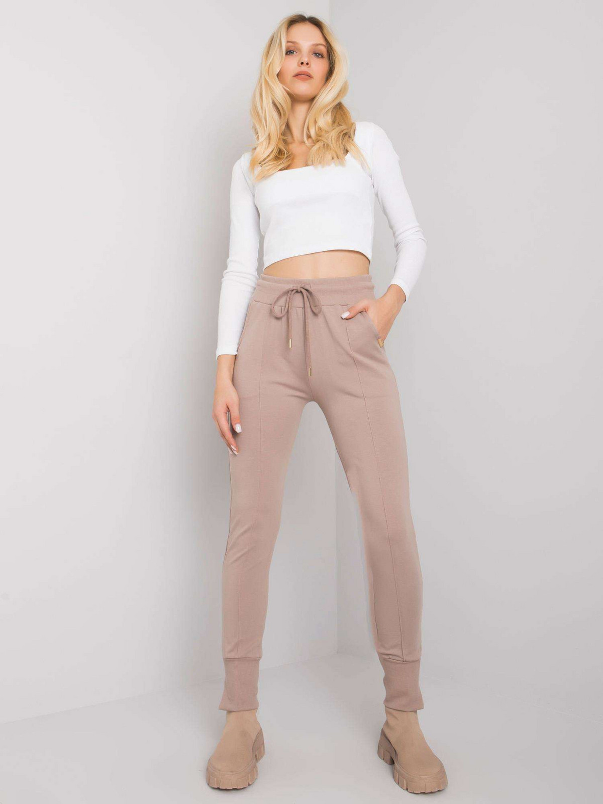 Sweatpants-RV-DR-7358.06P-dark beige