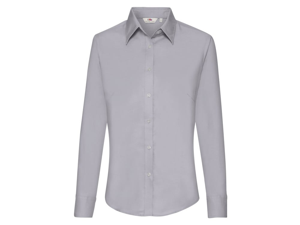 FRUIT OF THE LOOM F15•LADIES LONG SLEEVE OXFORD SHIRT