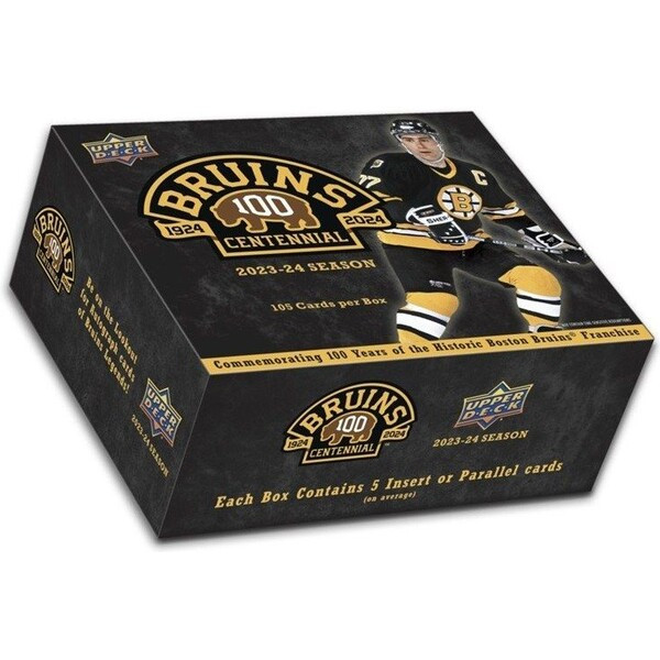 Hokejové karty 2023-24 Upper Deck Boston Bruins Centennial Box Set