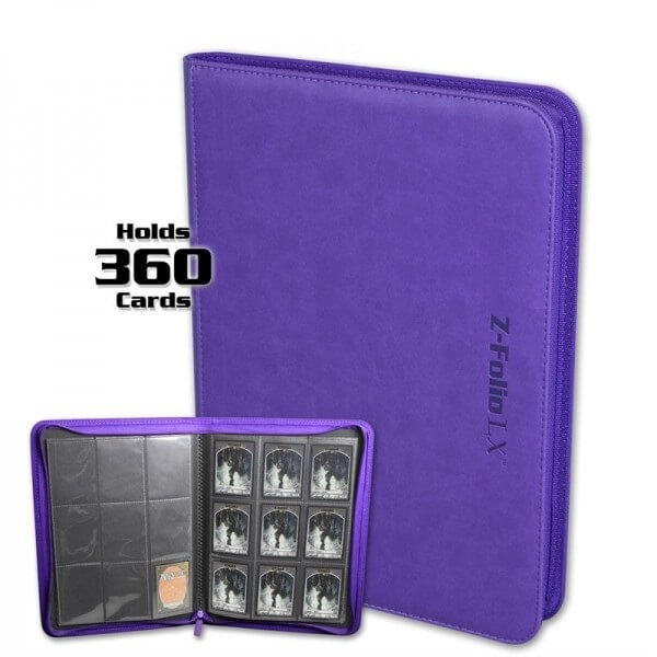 Album BCW Z-Folio 9-Pocket LX Purple