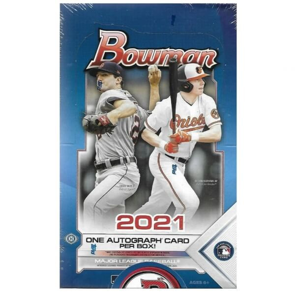 2021 Topps MLB Bowman Baseball Hobby Box