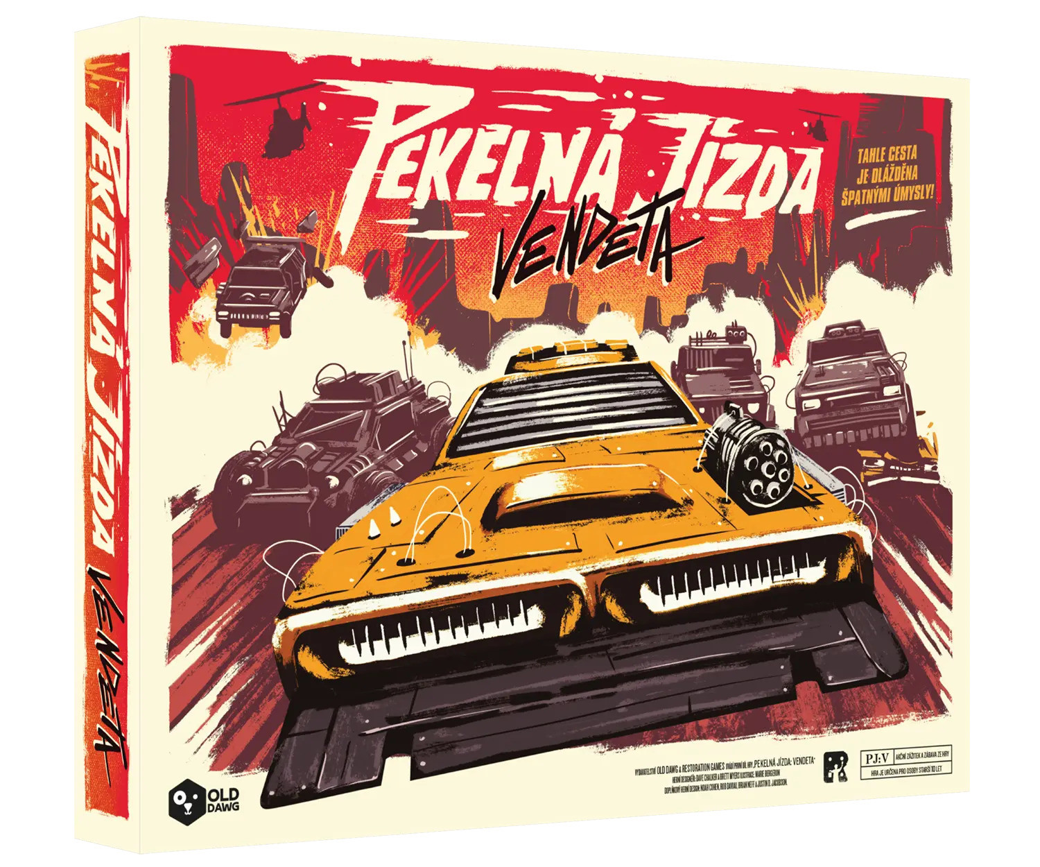 Old Dawg Pekelná jízda: Vendeta – Základní hra (Kickstarter edice)