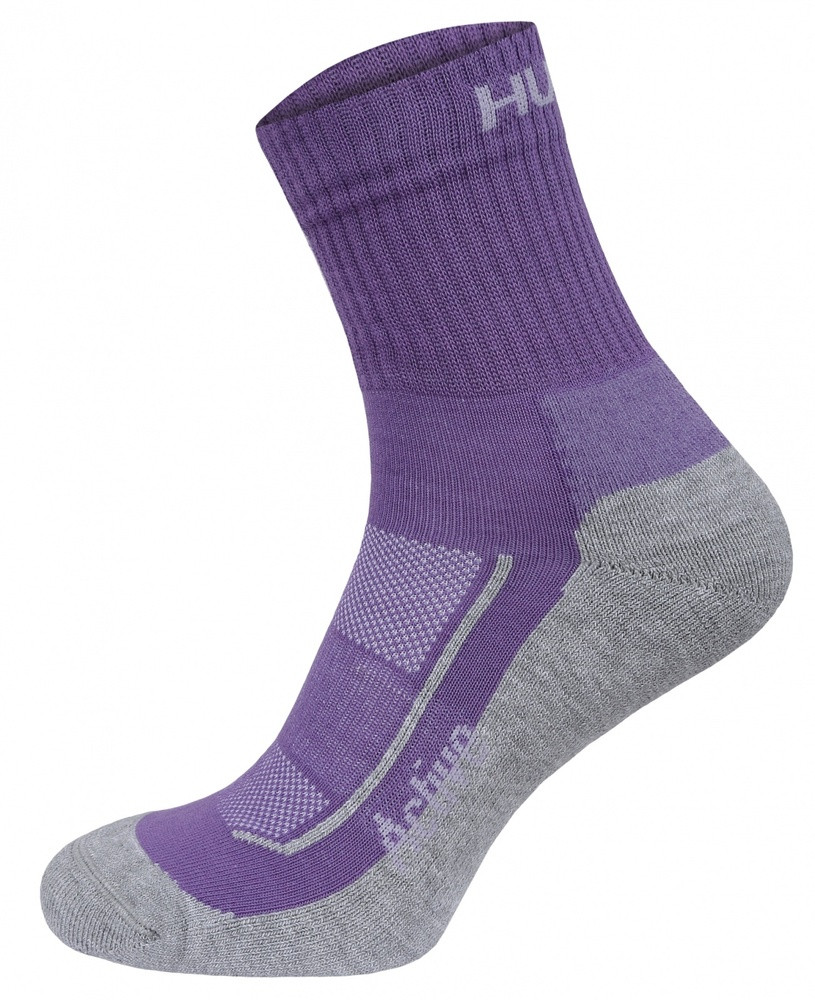 Husky Ponožky Active purple L (41-44), 41 - 44