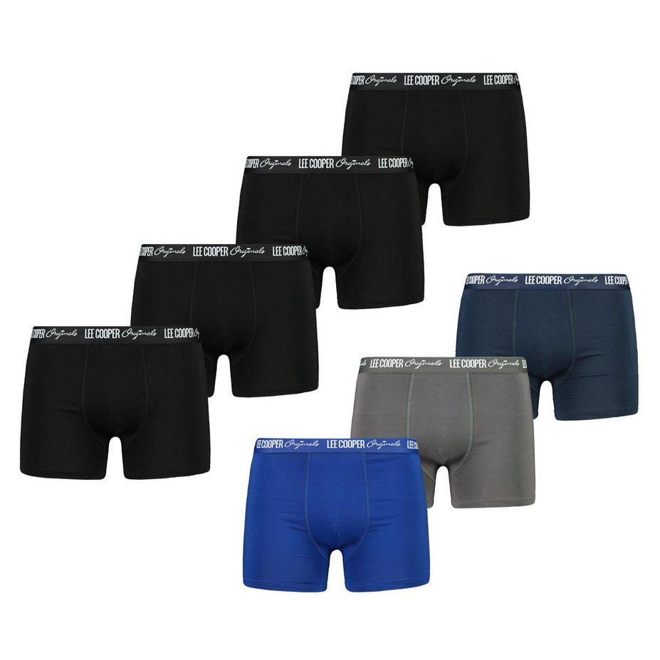 7PACK pánské boxerky Lee Cooper vícebarevné (PO41014-mix) XL, trenky / trenýrky