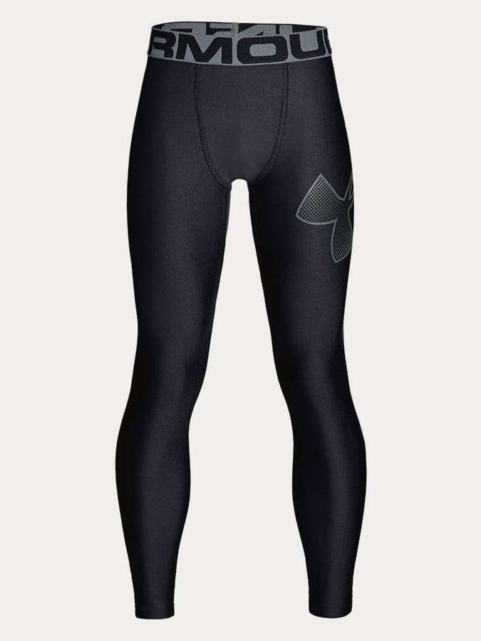 Chlapecké Legíny Under Armour HeatGear Leggings Black XS