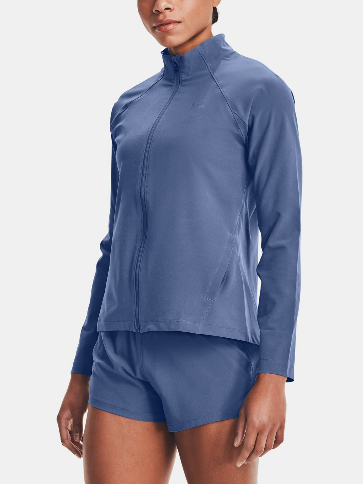 Dámská bunda Under Armour  STORM Launch Jacket Mineral Blue L