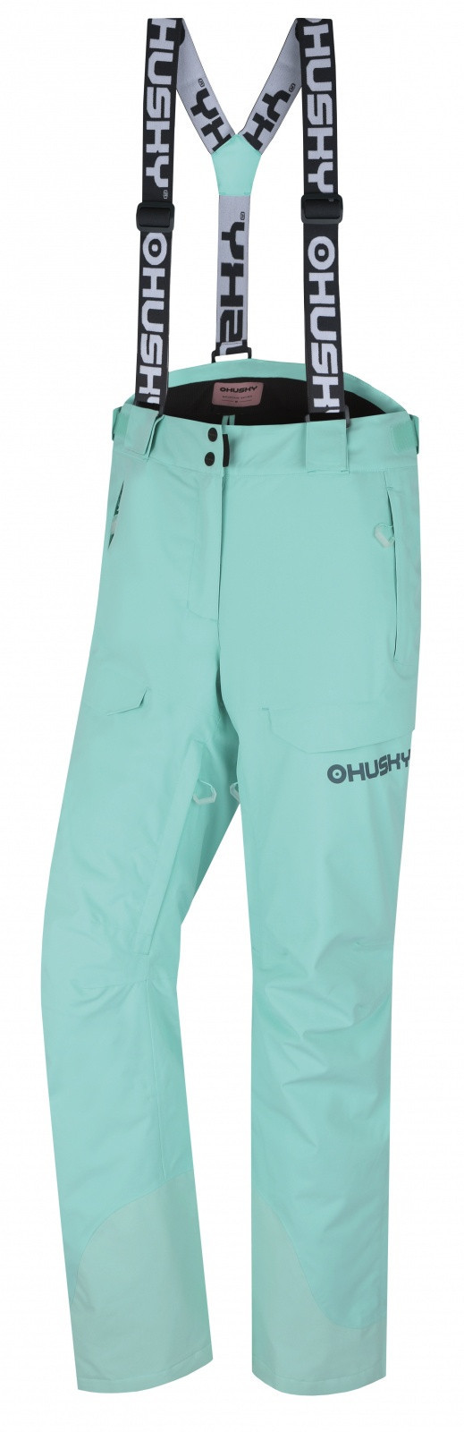 Husky Grati L XXL, light mint Dámské lyžařské kalhoty