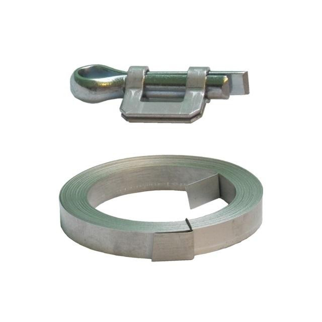 Diverse / Import Motex páska š=5mm, sada ( 5m pásky + 10 spon )