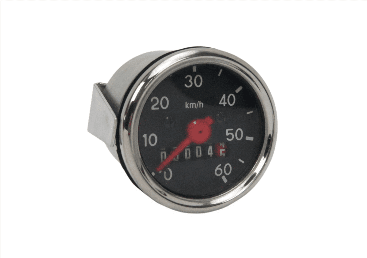 Diverse / Import Tachometr 60km/h BABETTA černý ciferník