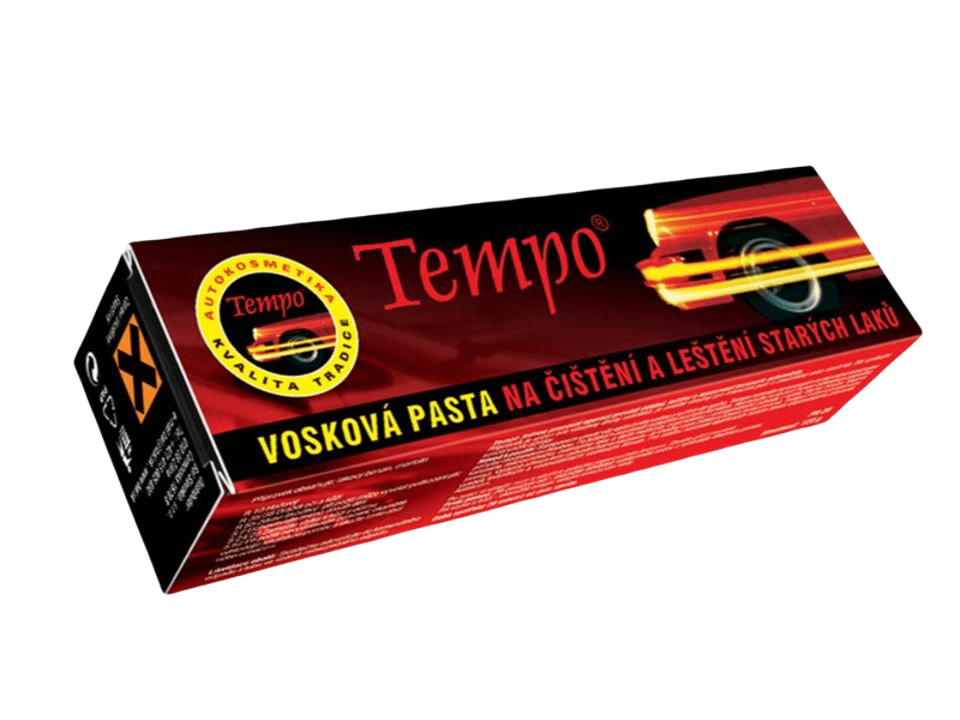 Diverse / Import Tempo - čistící, leštící pasta na staré laky 120g