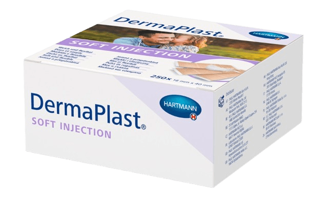 Dermaplast Náplasti Soft Injection 16x40mm/250ks