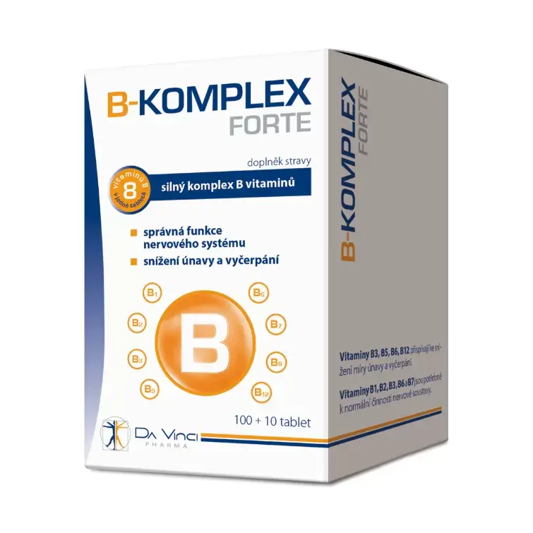 B-komplex Forte Da Vinci Pharma 100+10 Tablet