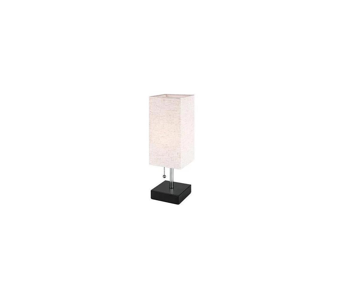 Stolní lampa 1xE27/60W/230V s USB nabíječkou