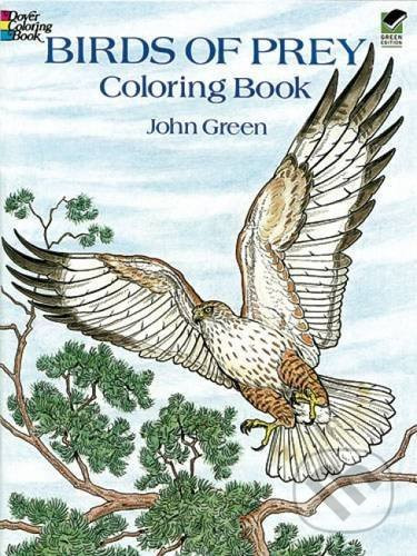 Birds of Prey Coloring Book - John Green