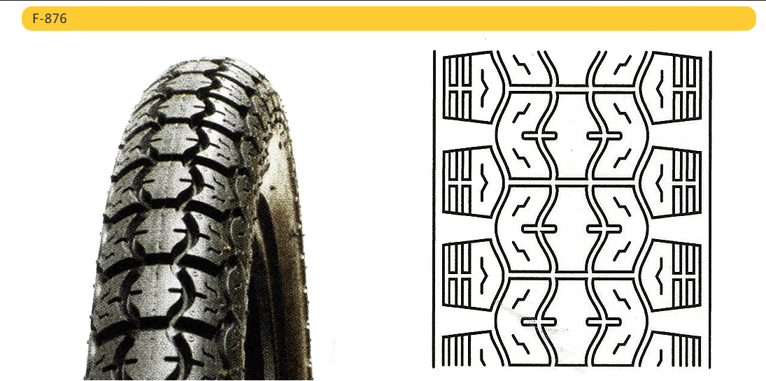 Diverse / Import Pneu 3,00 - 18 *FORTUNE F-876 4pl. -e-