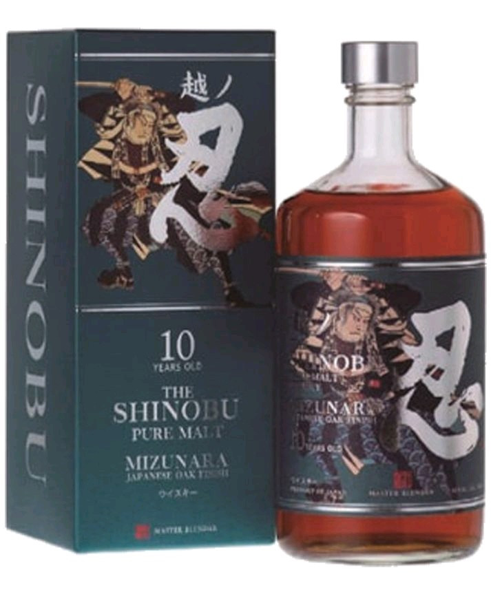 Whisky Shinobu 10y Pure Malt gB 43%0.70l