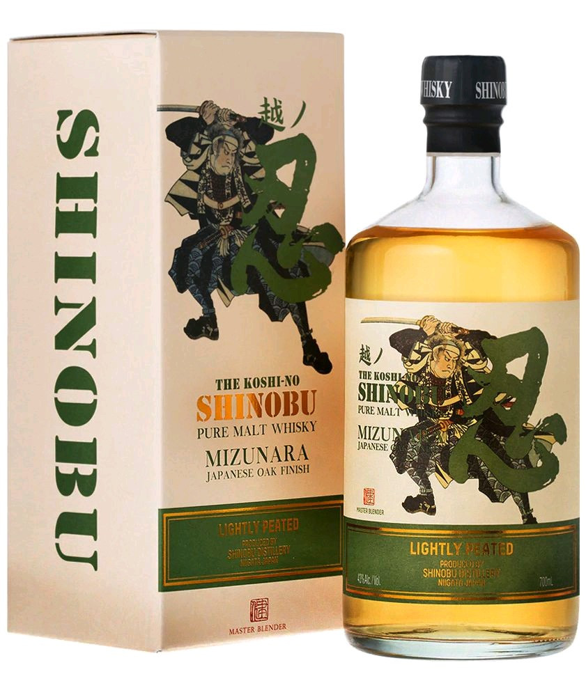 Whisky Koshi No Shinobu Lightly peated gB 43%0.70l