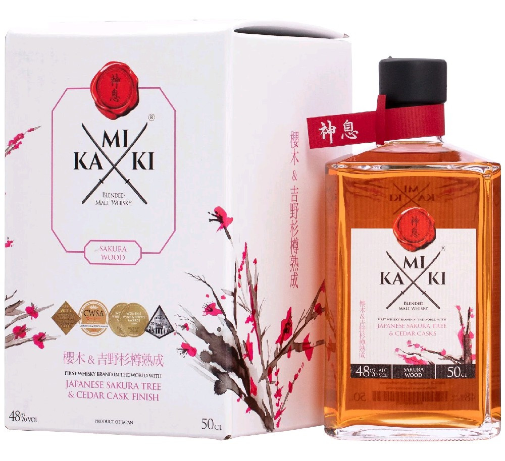 Whisky Kamiki Sakura wood gB 48%0.50l