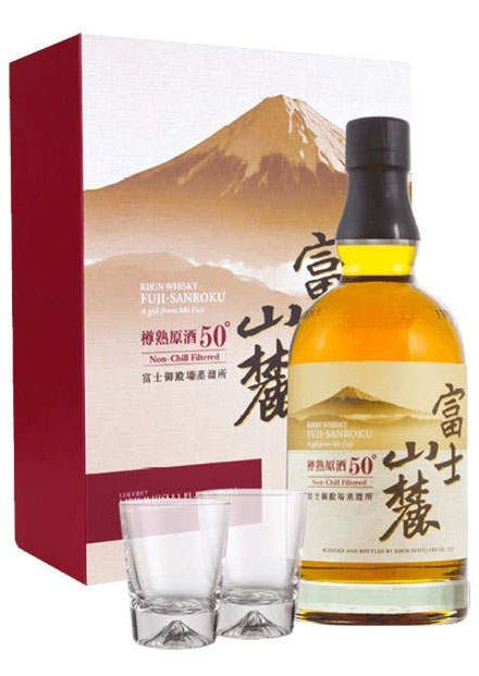 Whisky Kirin Fuji Sanroku + 2sklo 50%0.70l