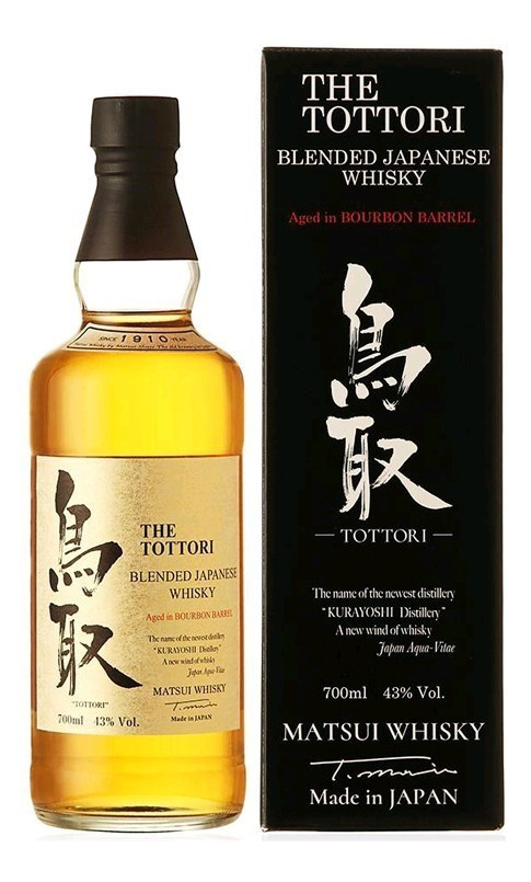 Tottori Bourbon Oak Japan whisky gB 43%0.50l