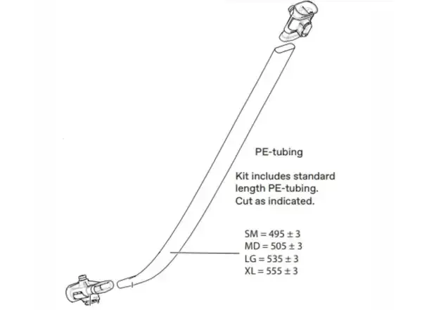 Cannondale Scalpel Cable Tubing+Tie (K32024)