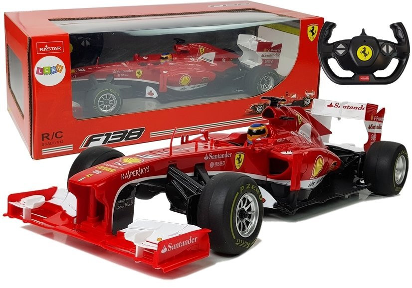 Mamido RASTAR RASTAR Formule na dálkové ovládání RC Ferrari F138 1:12 červená