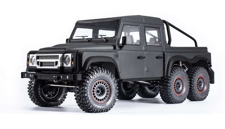 Amewi AMXRocK Crawler 6x6 Pickup černá