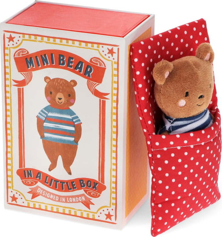 Plyšová hračka Mini Bear in a Little Box – Rex London