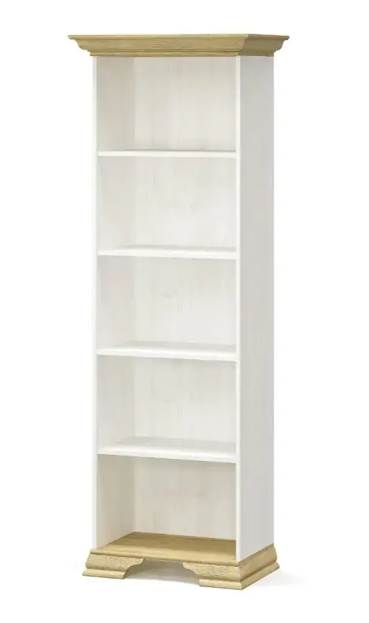 Casarredo Regál vysoký SCORDIA borovice andersen/zlatý dub