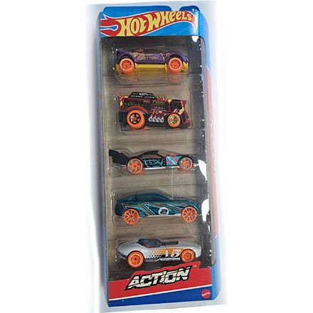 251806 Hot Wheels Angličák 5ks - poškozený obal