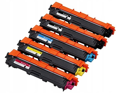 5x Toner pro Brother TN241 TN245 HL3170CDW HL3140CW