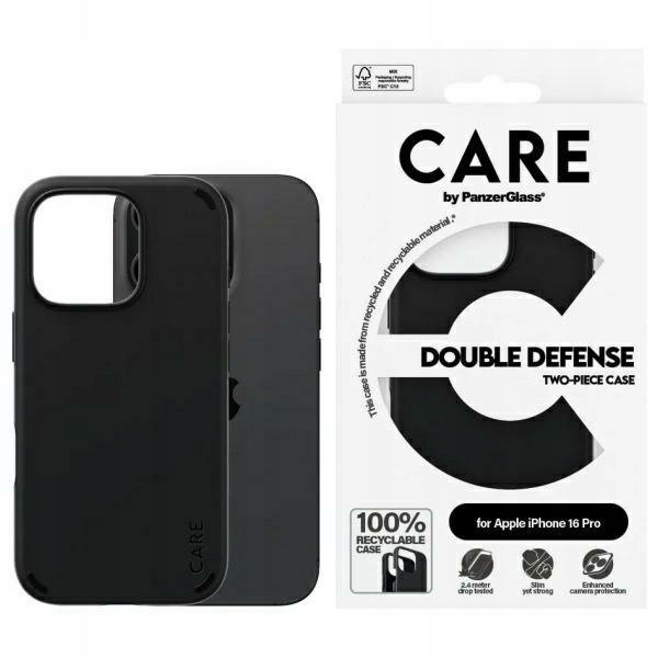 pouzdro Care by PanzerGlass pro iPhone 16 Pro 6,3