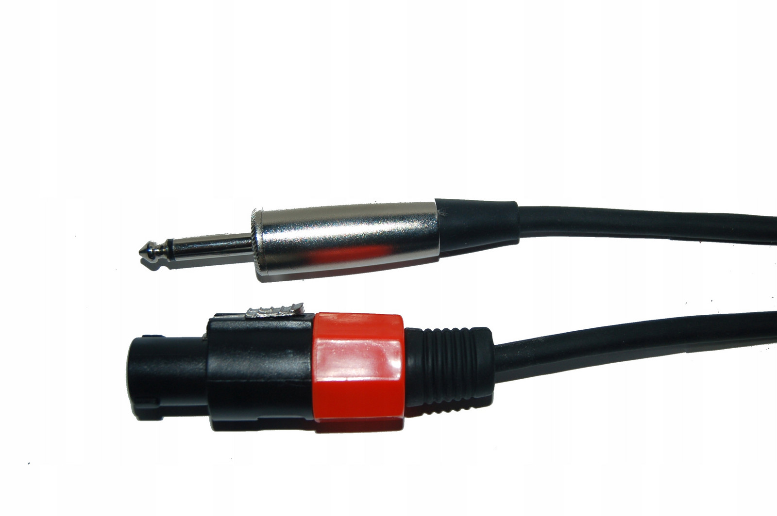 Reproduktorový kabel Speakon /konektor 6,3 na kruhovém kabelu 2x1,5mm , 15m