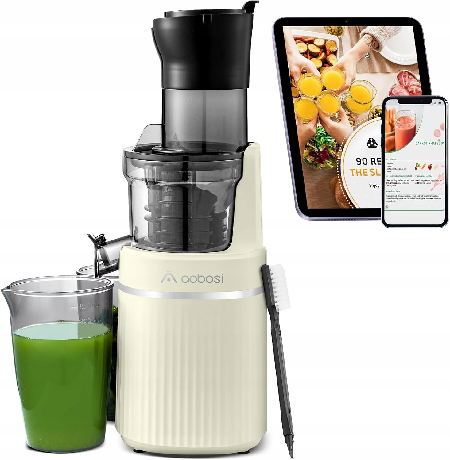 Aobosi SJ-022 Slow Juicer odšťavňovač na celé ovoce a zeleniny