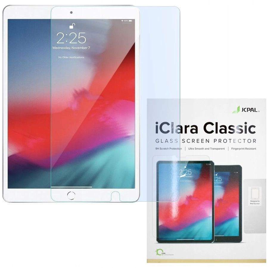 Tvrzené Sklo Premium Jcpal iClara pro Apple iPad 10.2 7/8/9 2019-2021