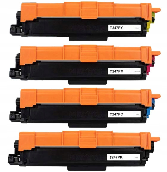 4x XL Toner Pro Brother TN247 TN243 DCP-L3510CDW