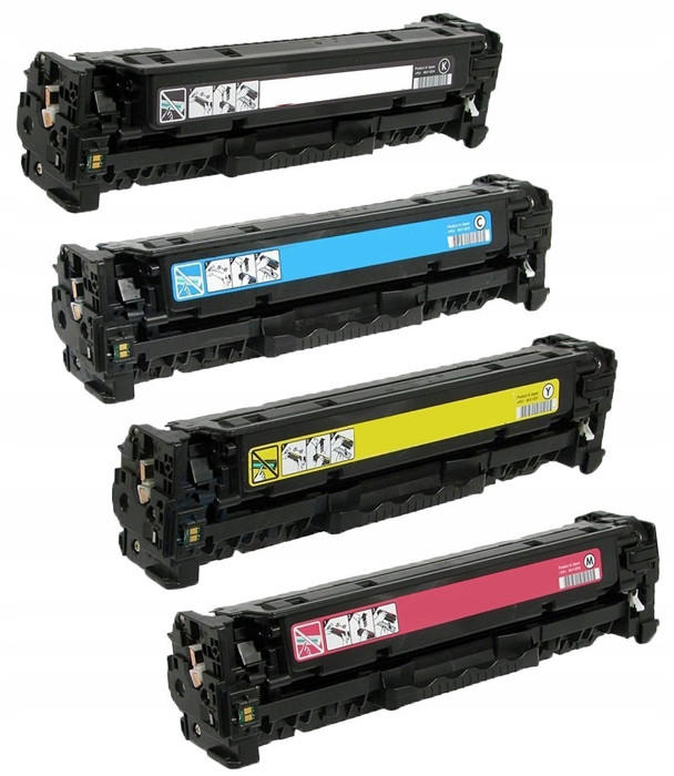 4x Nový Toner Pro Hp CF400X CF401X CF402X CF403X