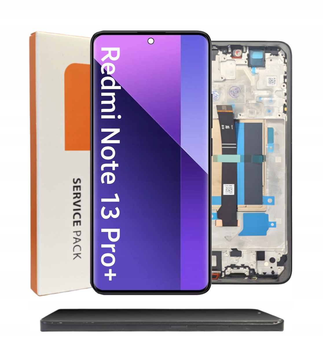 Originál LCD Displej Dotyk Pro Xiaomi Redmi Note 13 Pro Plus Rámeček