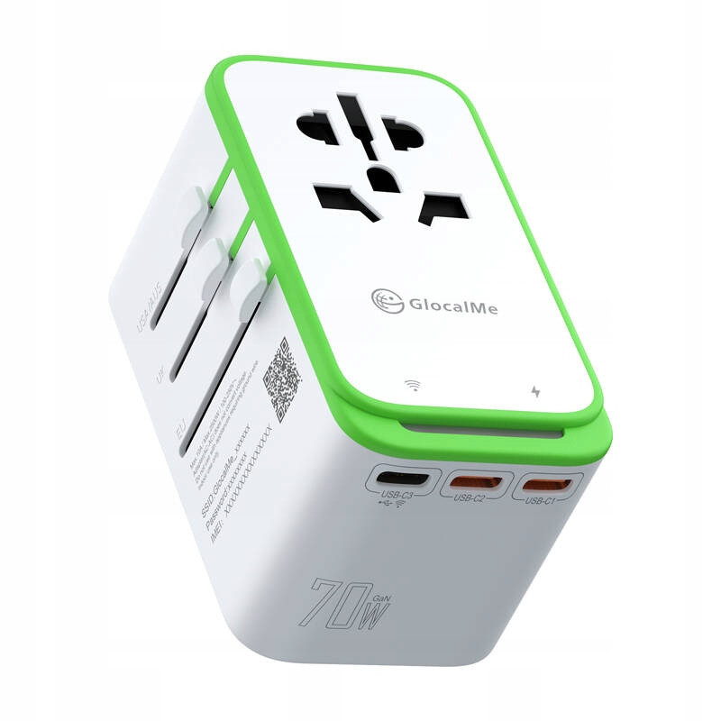 Roamplug adaptér s 4G/LTE Wi-Fi hotspotem GlocalMe